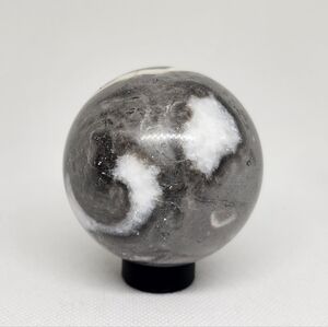 Shell Jasper Sphere